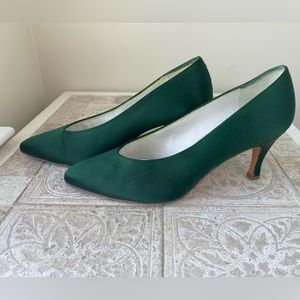Green Stuart Weitzman Heels Size 7